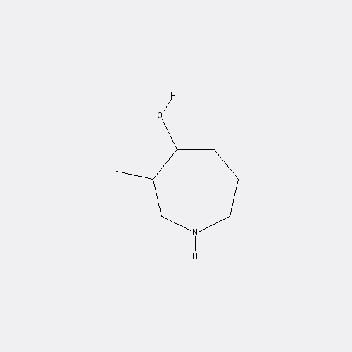 Chemical structure of 3-Methylazepan-4-Ol Hydrochloride