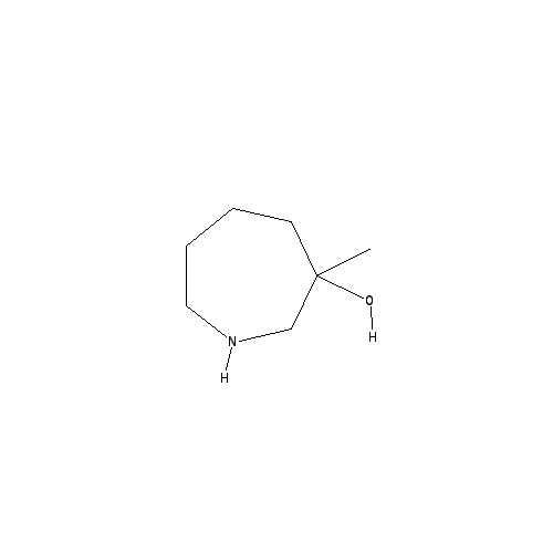 Chemical structure of 3-Methylazepan-3-Ol Hydrochloride