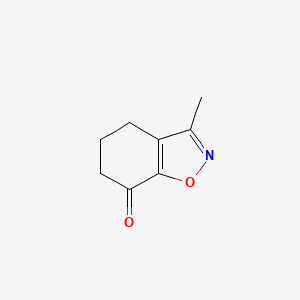 Chemical structure of 3-Methyl-5,6-Dihydrobenzo[D]Isoxazol-7(4H)-One