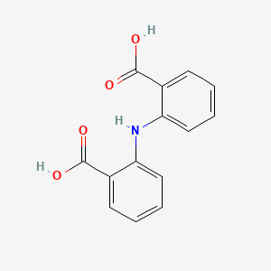 Chemical structure of 3-Methyl-4-nitrophenyl benzoate