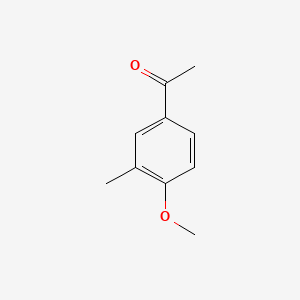 Chemical structure of 3'-Methyl-4'-methoxyacetophenone