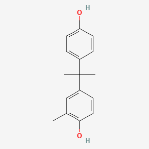 Chemical structure of 3-Methyl-4,4dihydroxydiphenyl-2,2-propane