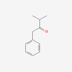 Chemical structure of Benzyl isopropyl ketone