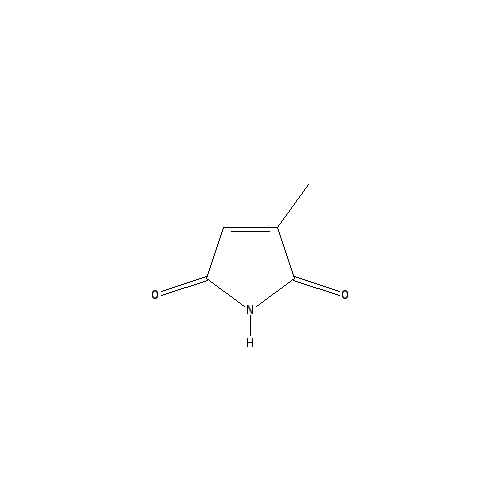 Chemical structure of Citraconimide
