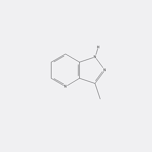 Chemical structure of 3-methyl-1H-pyrazolo[3,4-b]pyridine
