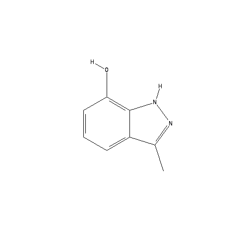 Chemical structure of 3-Methyl-1H-indazol-7-ol