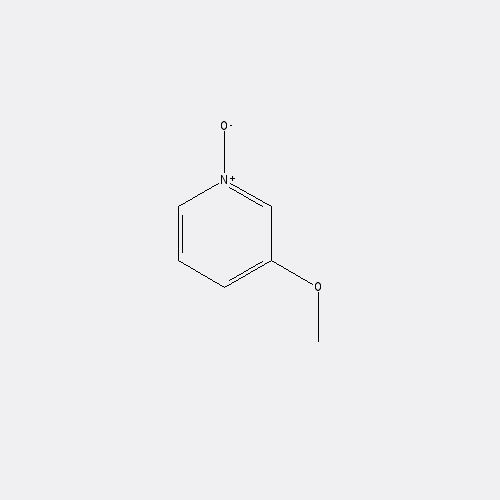 Chemical structure of 3-Methoxypyridine 1-oxide