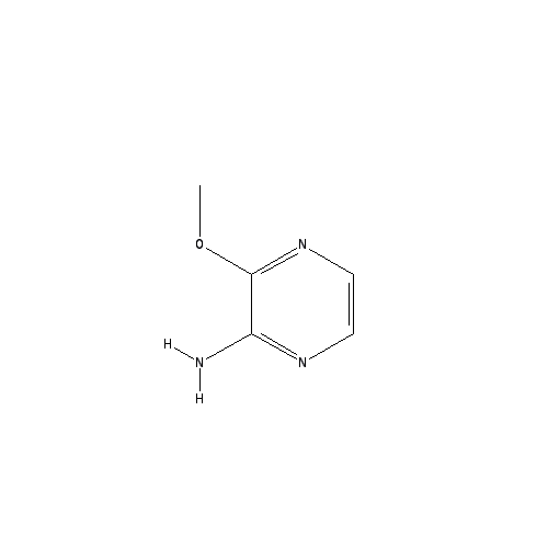 Chemical structure of 3-methoxypyrazin-2-amine