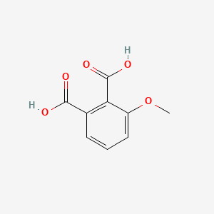 Chemical structure of 3-Methoxyphthalic acid