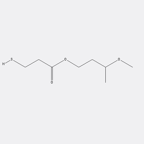 Chemical structure of 3-Methoxybutyl 3-Mercaptopropionate