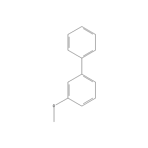 Chemical structure of 3-Methoxybiphenyl
