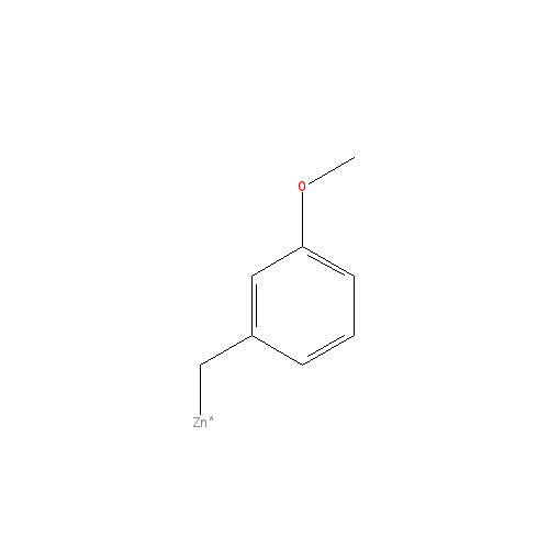 Chemical structure of 3-METHOXYBENZYLZINC CHLORIDE