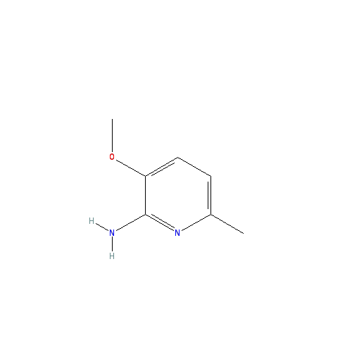 Chemical structure of 3-Methoxy-6-methylpyridin-2-amine