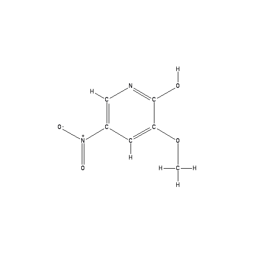 Chemical structure of 3-Methoxy-5-nitropyridin-2-ol