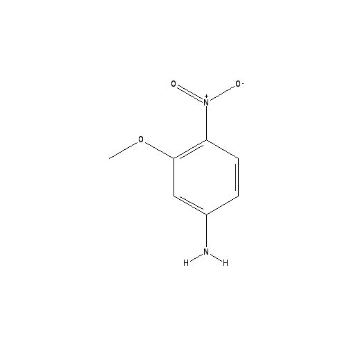 Chemical structure of 3-Methoxy-4-nitroaniline