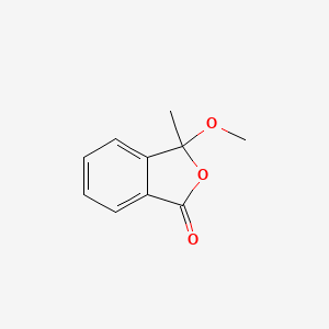 Chemical structure of 3-Methoxy-3-Methylisobenzofuran-1(3H)-One