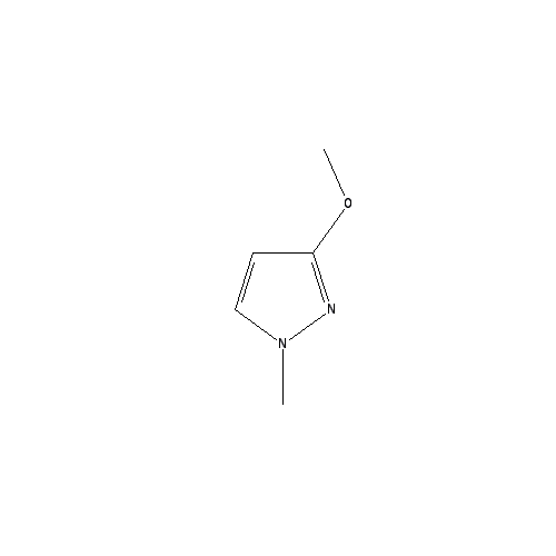 Chemical structure of 3-Methoxy-1-methyl-1H-pyrazole