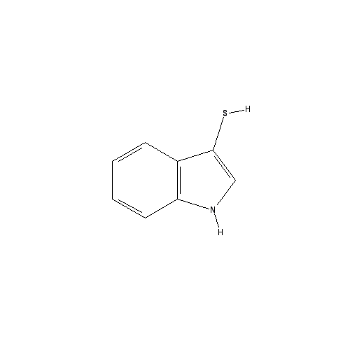 Chemical structure of 3-Mercaptoindole