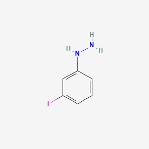 Chemical structure of 3-Jod-phenylhydrazin