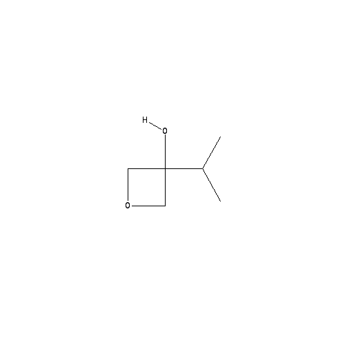 Chemical structure of 3-Isopropyloxetan-3-ol