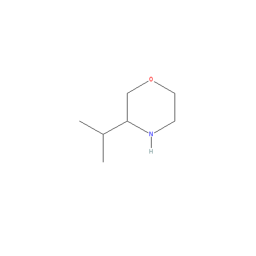 Chemical structure of 3-Isopropylmorpholine