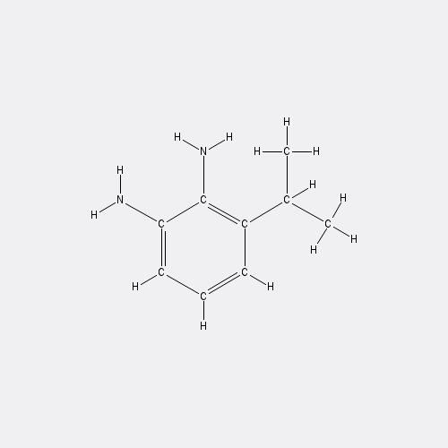 Chemical structure of 3-isopropylbenzene-1,2-diamine