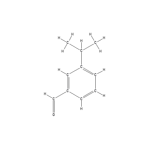 Chemical structure of 3-Isopropylbenzaldehyde