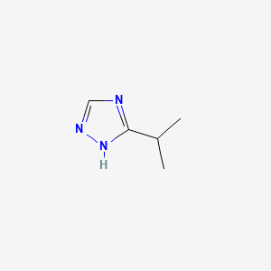 Chemical structure of 3-Isopropyl-1H-1,2,4-triazole