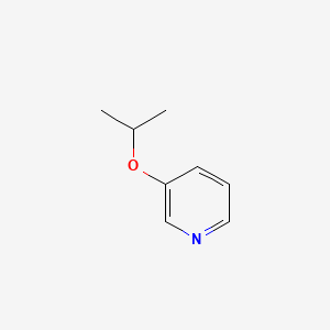 Chemical structure of 3-Isopropoxypyridine