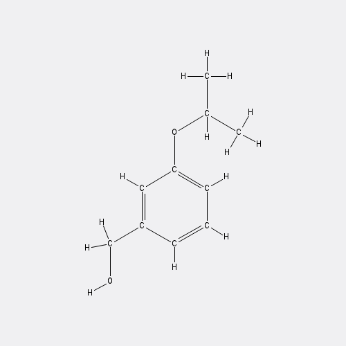 Chemical structure of 3-ISO-PROPOXYBENZYL ALCOHOL