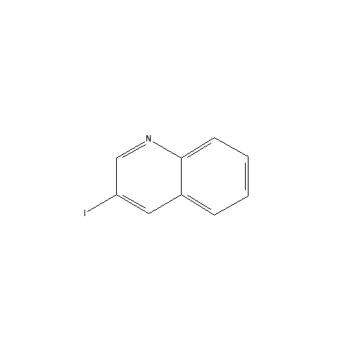Chemical structure of 3-Iodoquinoline