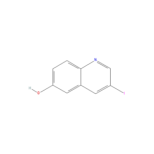 Chemical structure of 3-Iodoquinolin-6-ol