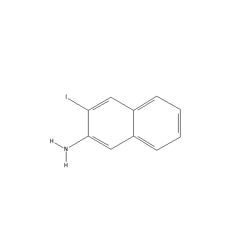 Chemical structure of 3-Iodonaphthalen-2-amine