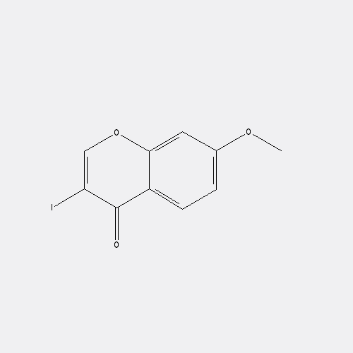 Chemical structure of 3-Iodo-7-methoxy-4H-chromen-4-one