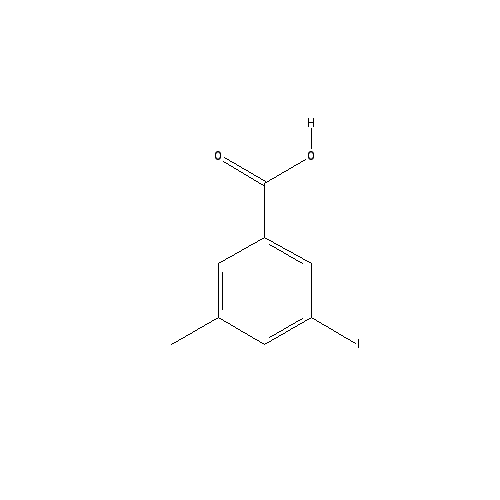 Chemical structure of 3-Iodo-5-methylbenzoic acid