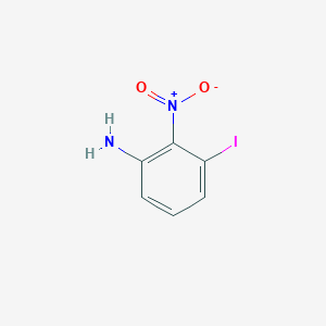 Chemical structure of 3-Iodo-2-nitroaniline