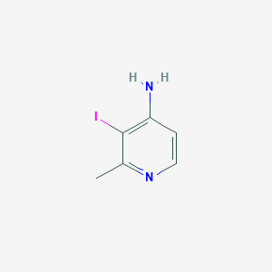 Chemical structure of 3-Iodo-2-methylpyridin-4-amine