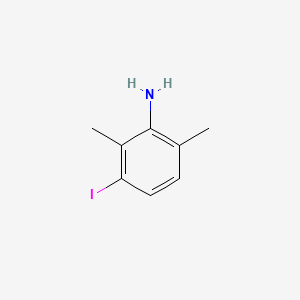 Chemical structure of 3-Iodo-2,6-dimethylaniline