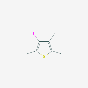 Chemical structure of 3-Iodo-2,4,5-trimethylthiophene