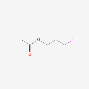 Chemical structure of 3-iodo-1-propanol acetate