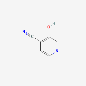 Chemical structure of 3-Hydroxyisonicotinonitrile