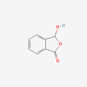 Chemical structure of 3-Hydroxyisobenzofuran-1(3H)-one