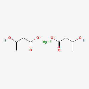 Chemical structure of Magnesium 3-hydroxybutyrate
