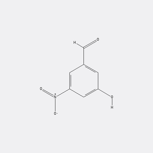 Chemical structure of 3-Hydroxy-5-nitrobenzaldehyde