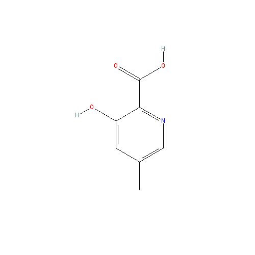 Chemical structure of 3-Hydroxy-5-methylpicolinic acid