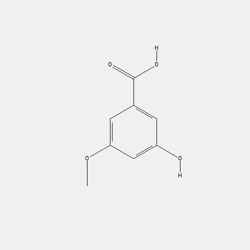 Chemical structure of 3-Hydroxy-5-methoxybenzoic acid