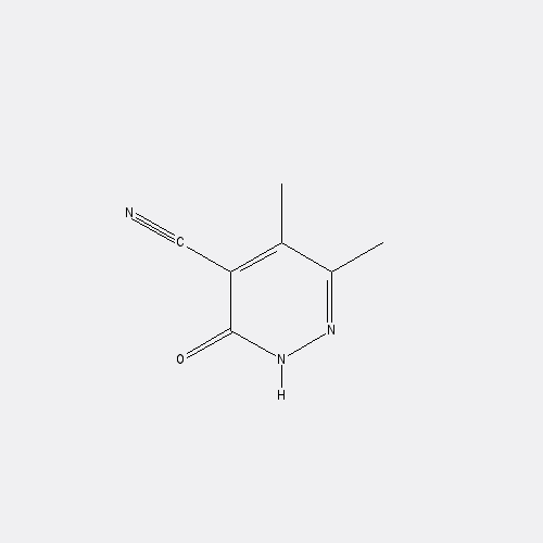 Chemical structure of 3-Hydroxy-5,6-dimethylpyridazine-4-carbonitrile