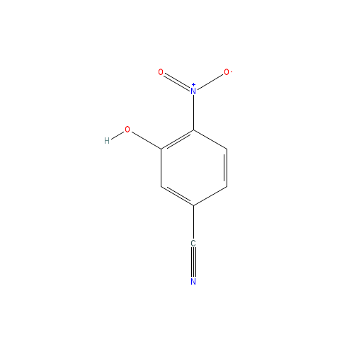 Chemical structure of 3-Hydroxy-4-nitrobenzonitrile