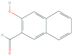 Chemical structure of 3-Hydroxy-2-naphthaldehyde
