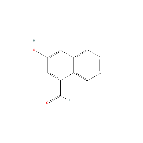 Chemical structure of 3-Hydroxy-1-naphthaldehyde
